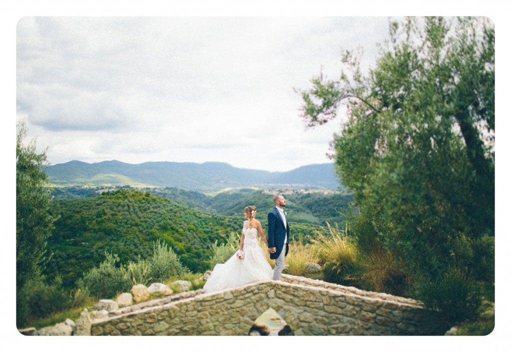 Servizio fotografico con il Bouquet fantasia.