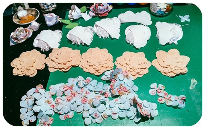 bouquet stoffa
