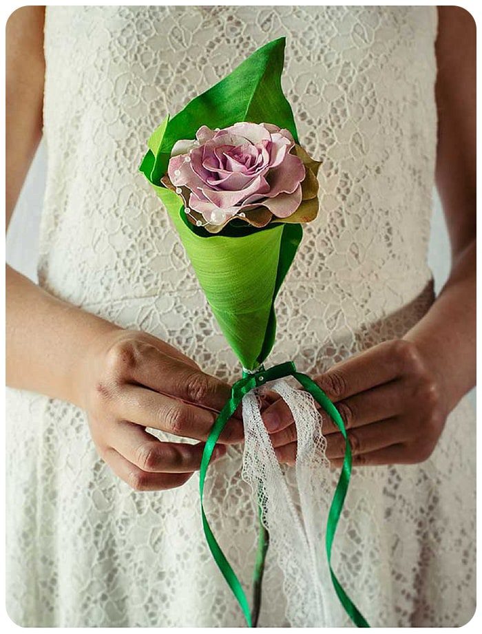 bouquet fiore singolo
