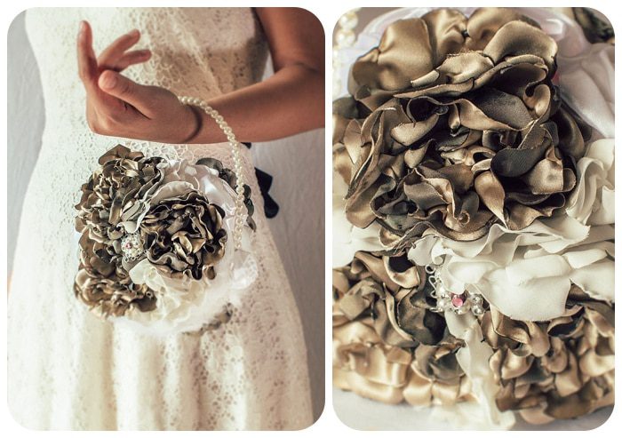 bouquet sposa shabby chic