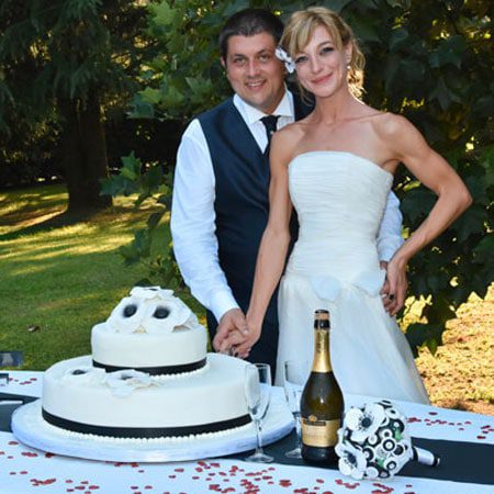 abito da sposa taglio torta