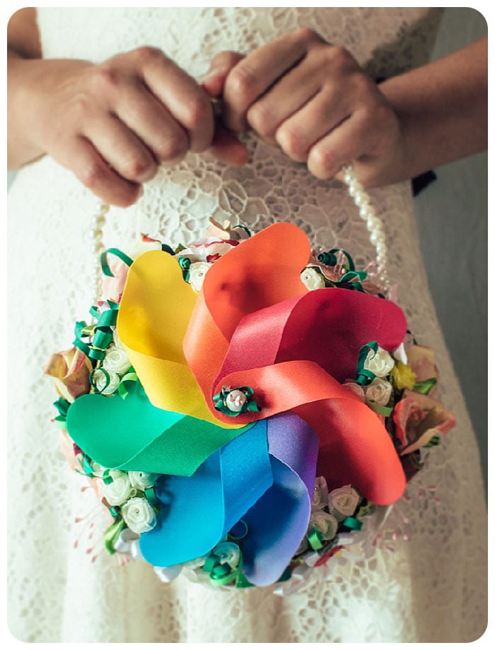 Bouquet borsetta
