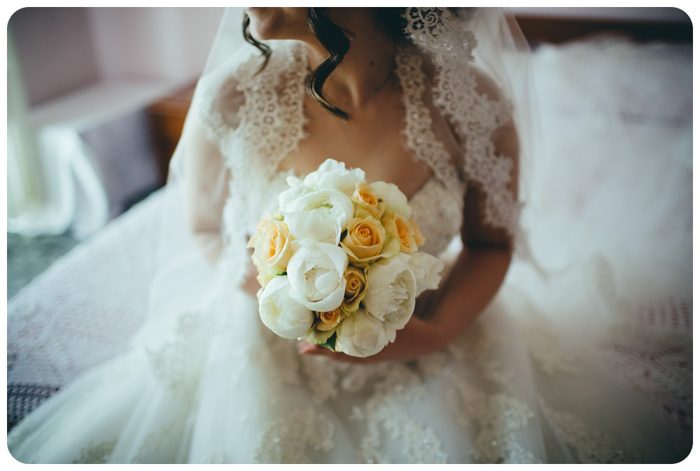 Bouquet Sposa Peonie e Rose
