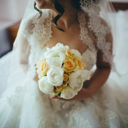 Bpuquet Peonie e Rose