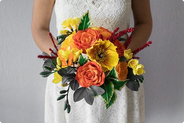 Bouquet da sposa autunno