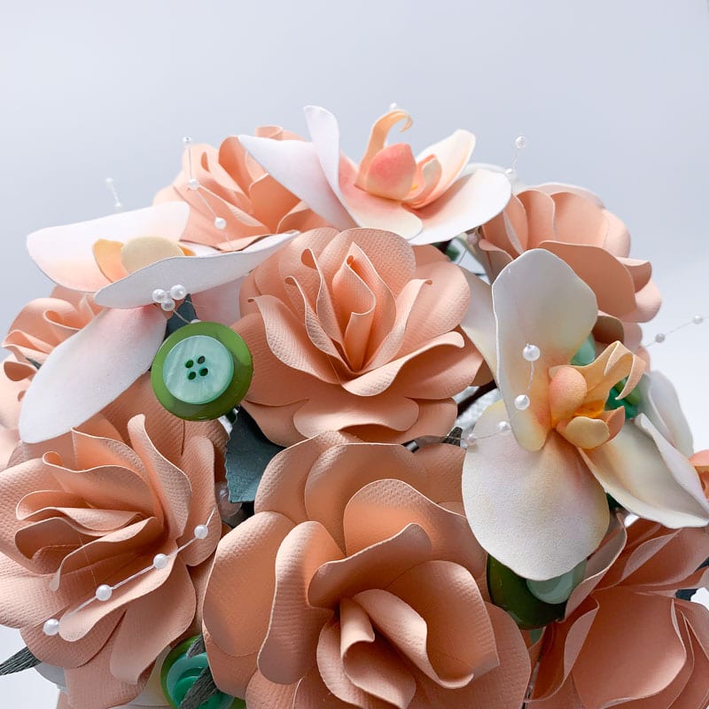 bouquet di carta da sposa