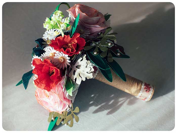 Bouquet da sposa 2020 Boho Chic