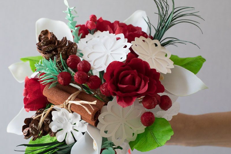 bouquet di fiori natale