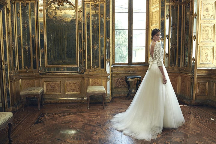 collezione abiti da sposa firmata Giuseppe Papini