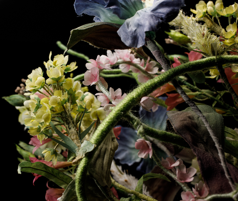 fiori di campo in seta