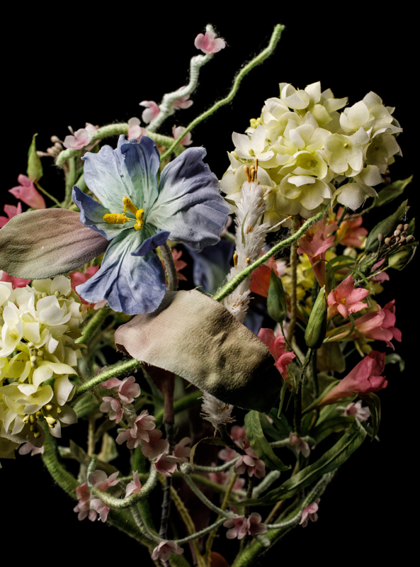 iris ortensia fatto a mano