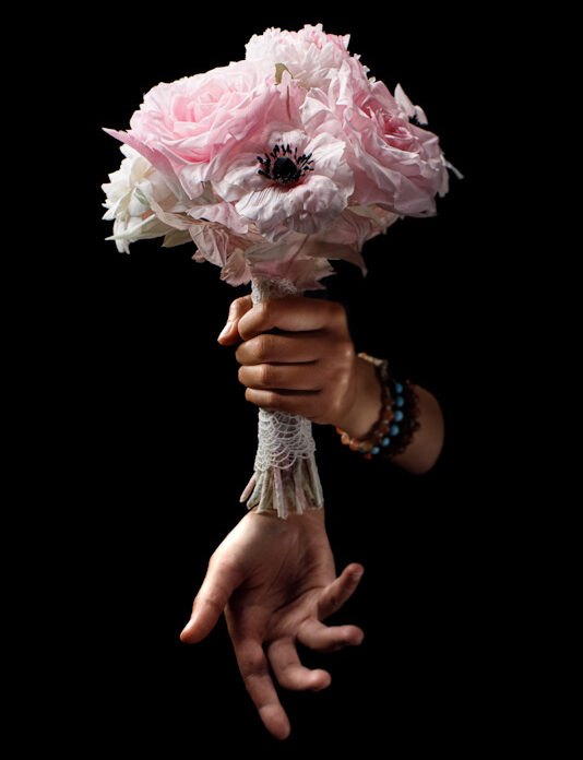 Bouquet peonie e rose