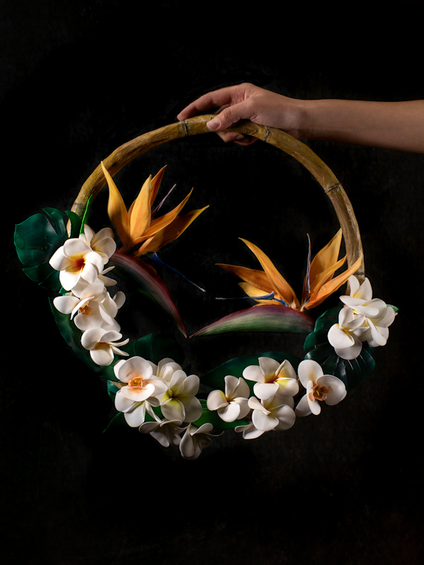 Bouquet hoop tropicale-0