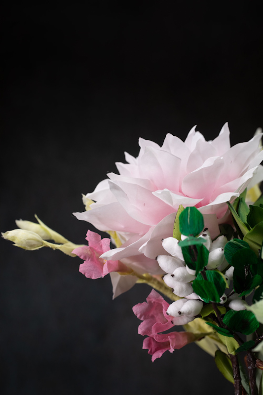Bouquet piante grasse e dalie-03