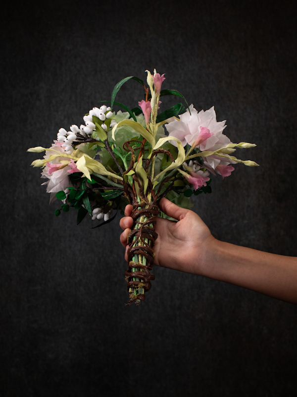 Bouquet piante grasse e dalie-10