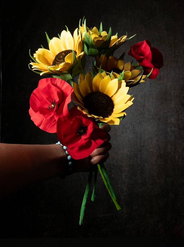 Bouquet sposa girasoli-0
