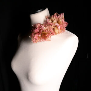 Fiori di garofano in seta per capelli-5