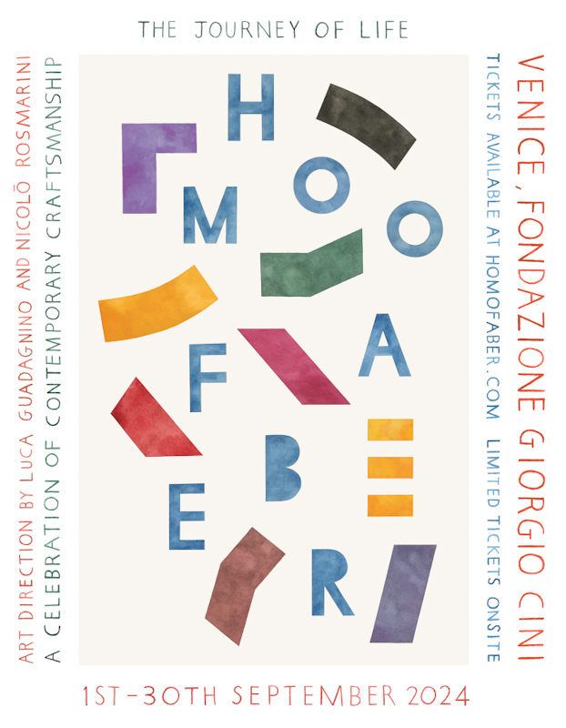 Presente alla mostra del grande artigianato internazionale, Homo Faber 2024 nella Biennale di Venezia