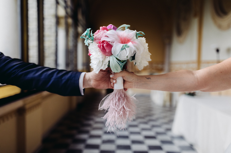 bouquet da sposa piume e seta_02