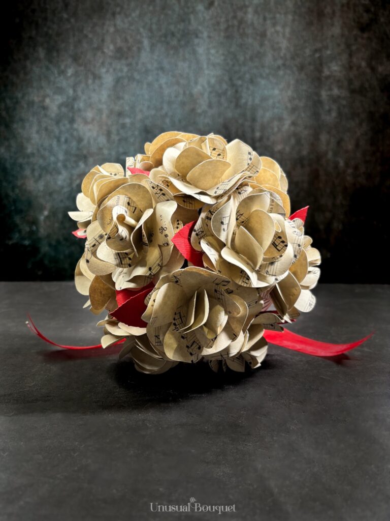 bouquet fiori di carta