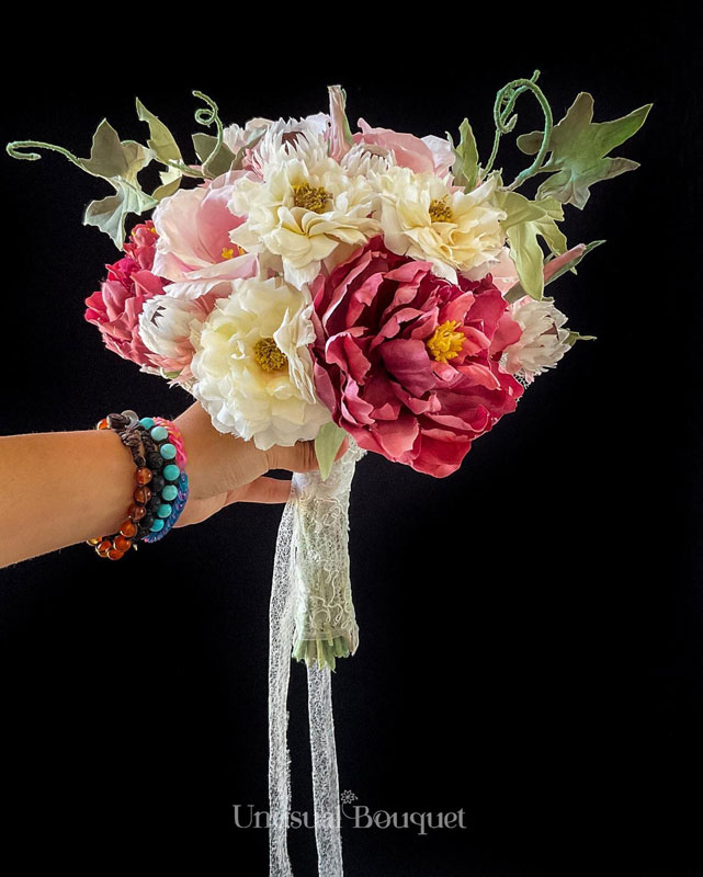 bouquet sposa-particolari-bouquet-boho-chic