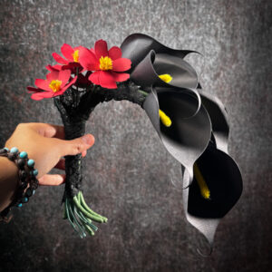 Bouquet rock fiori di carta-realizzato tutto a mano
