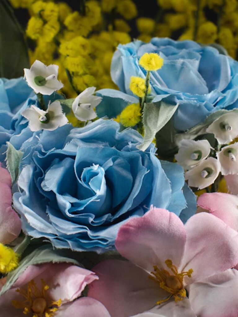 rose-di-seta-fiori-matrimonio-fatto a mano da Jessica Ciaffarini